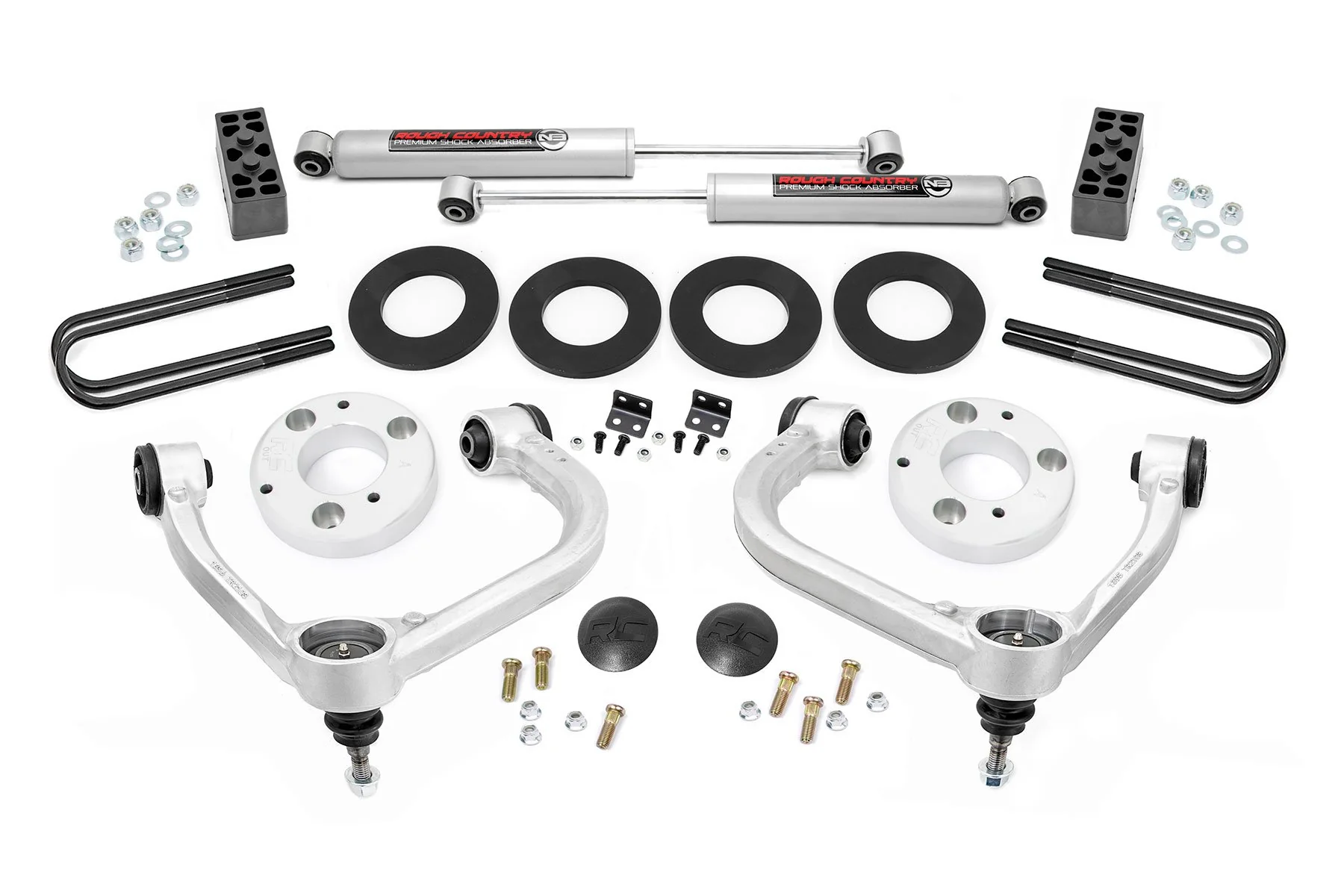 Rough Country 3 Inch Lift Kit for Ford F-150 4wd 2023 41430