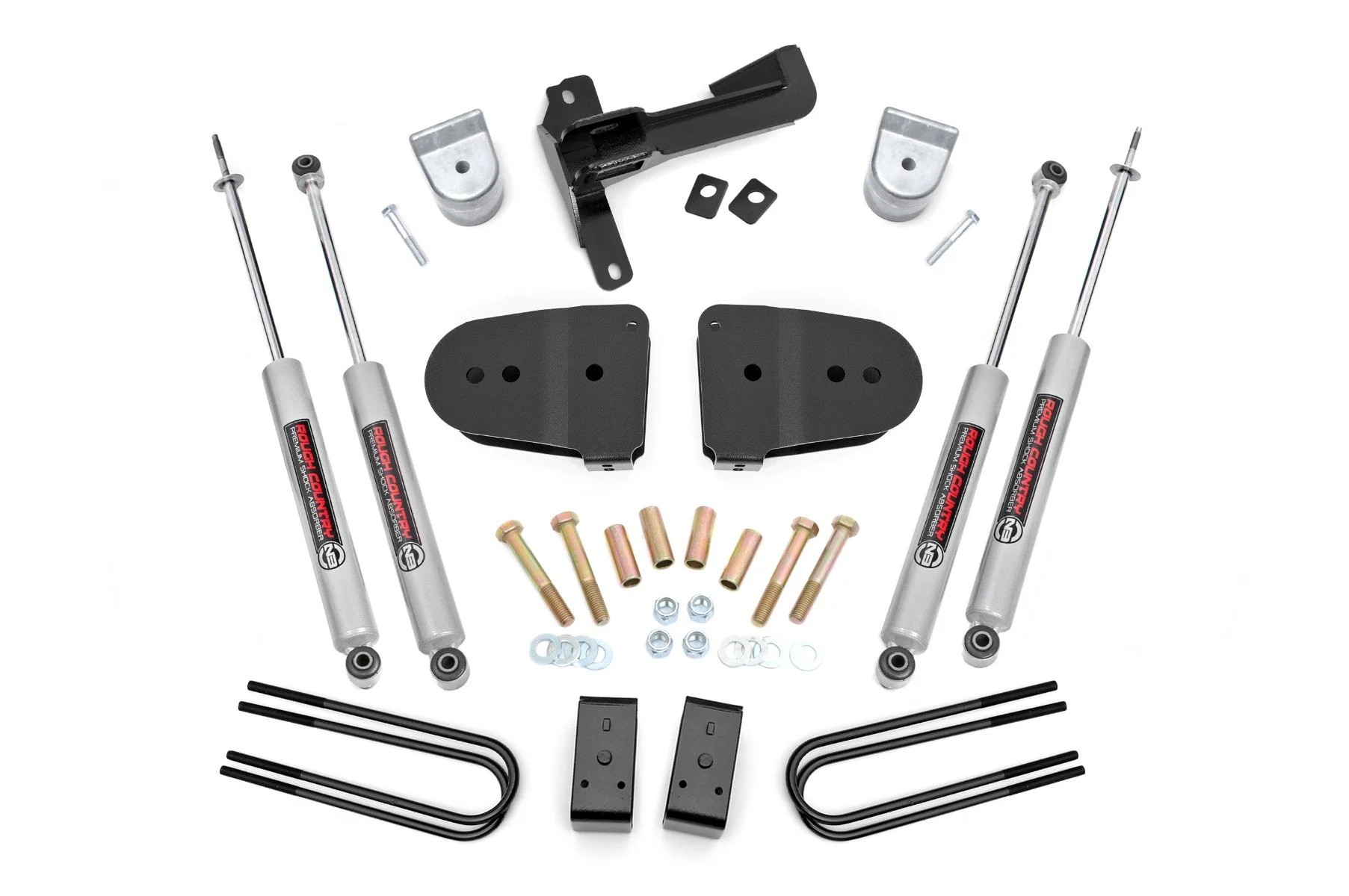 Rough Country 3 Inch Lift Kit for Ford F-250 Super Duty 4wd 2023-2026 43430