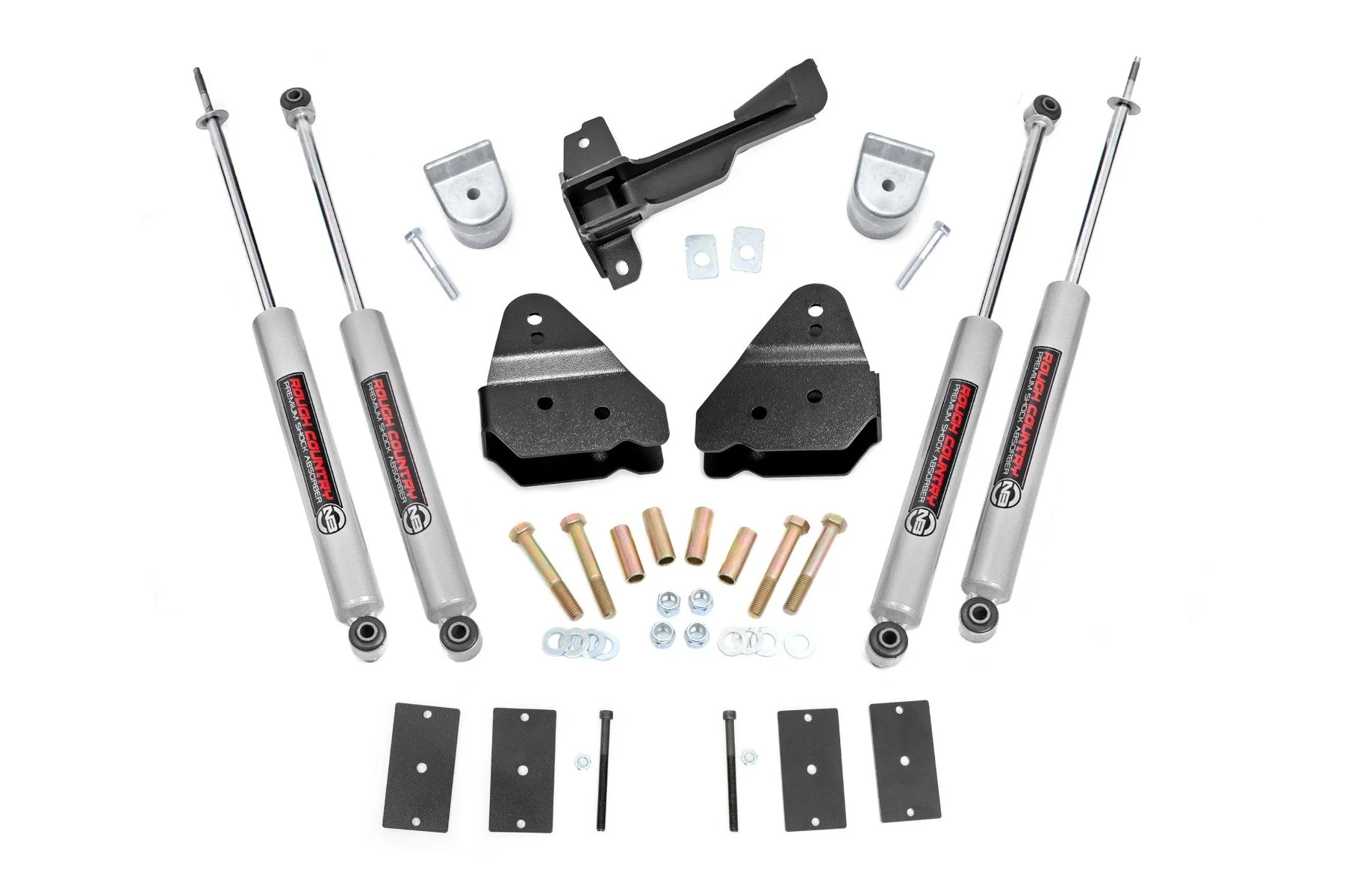 Rough Country 3 Inch Lift Kit Tremor N3 for Ford F250/F350 SuperDuty 4wd 19-22 41330