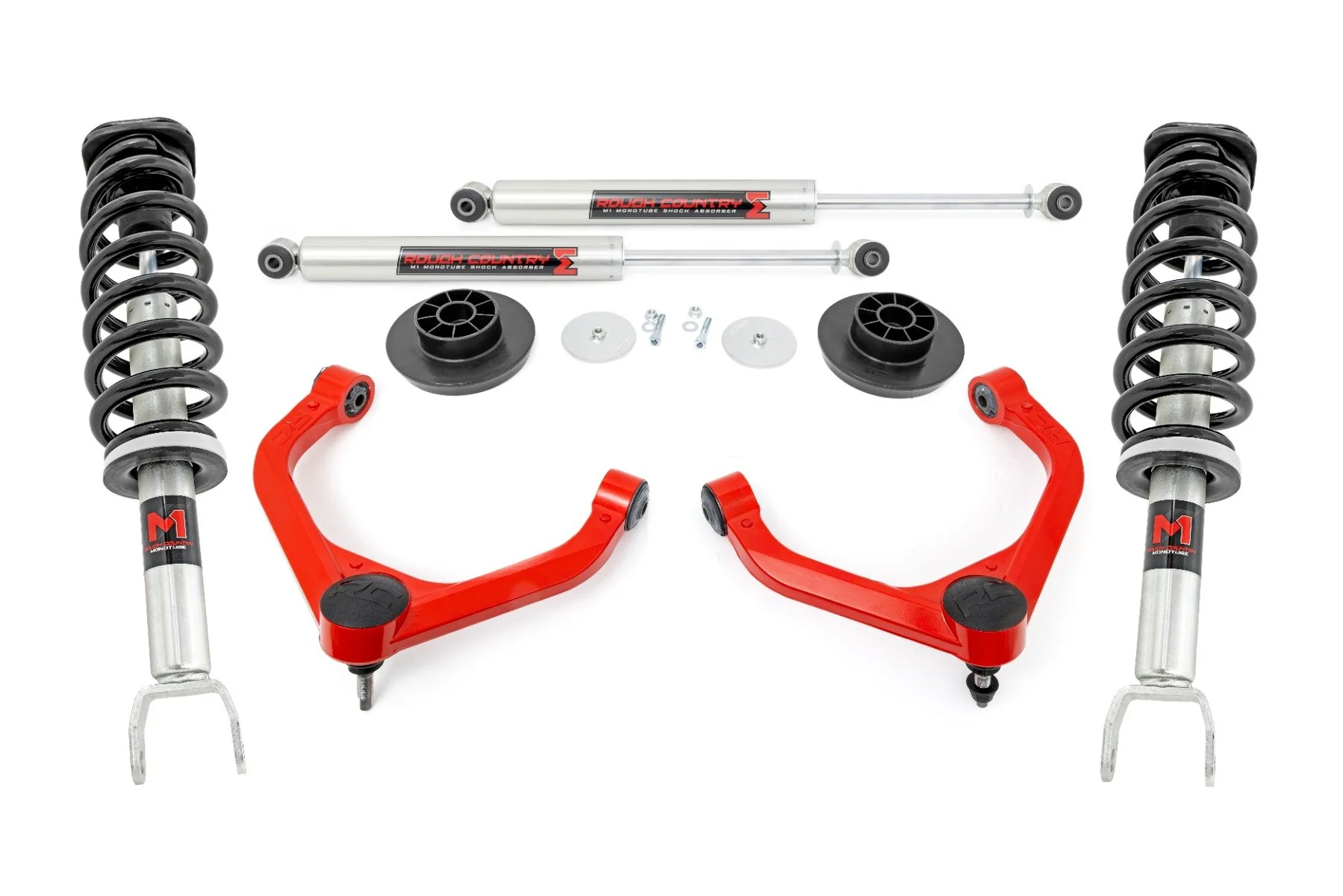 Rough Country 3" Lift Kit M1 Struts/M1 for Ram 1500 4wd 12-18 & Classic