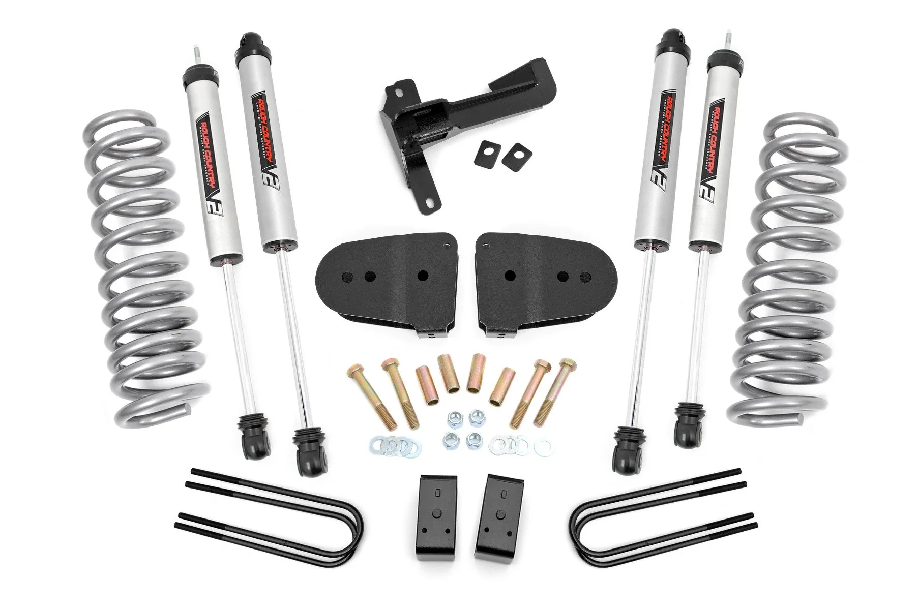 Rough Country 3" Lift Kit for Ford F-250 23-25 Super Duty V2 Front Diesel Coils