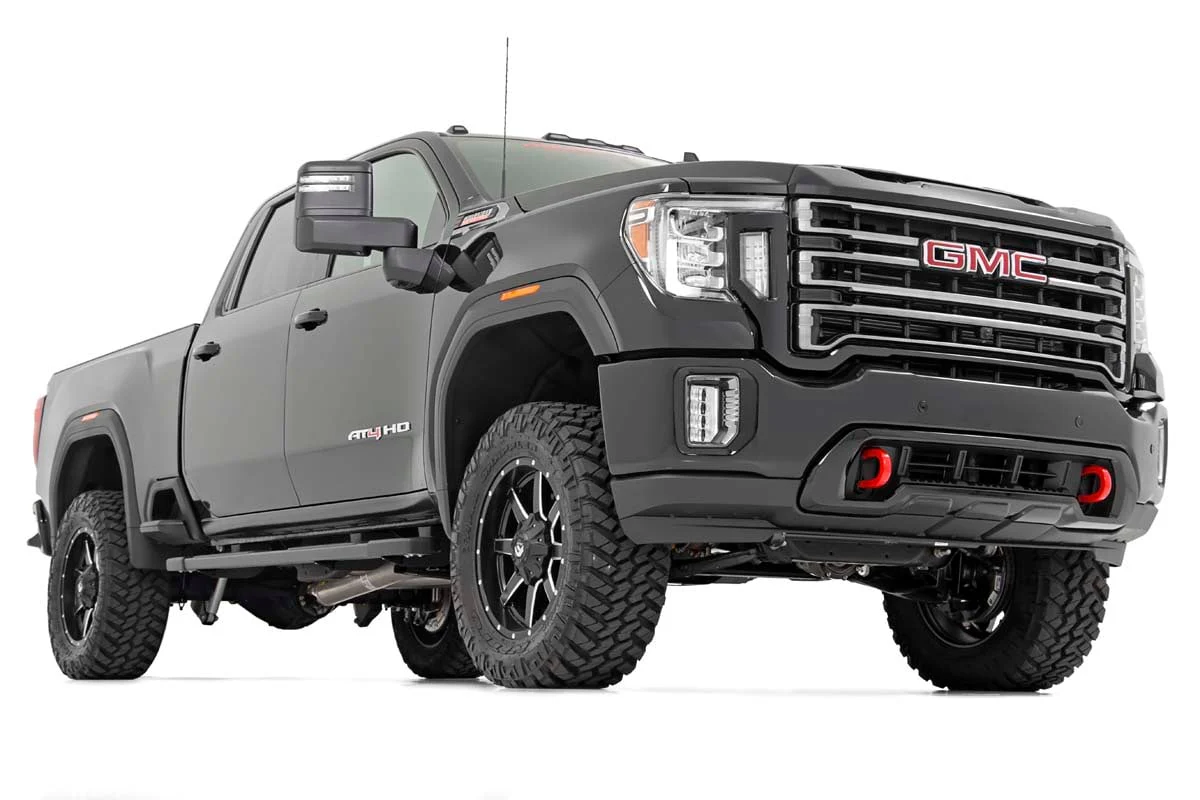 Rough Country 3" Lift Kit Vertex w/ Overloads Chevy/GMC 2500HD 20-25 97750RED - Image 2
