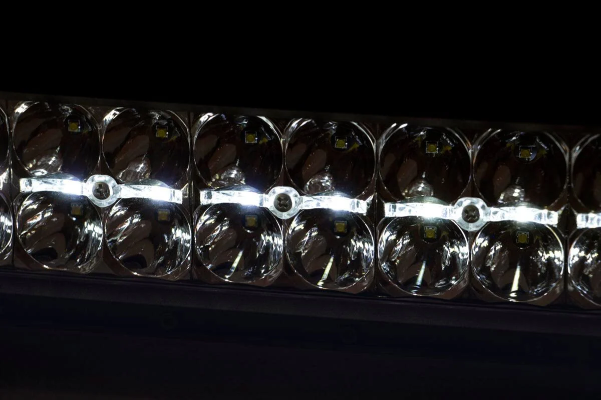 30"Curved Cree LED Light Bar-Dual Row Chrome Series Cool White DRL 72930D - Image 2
