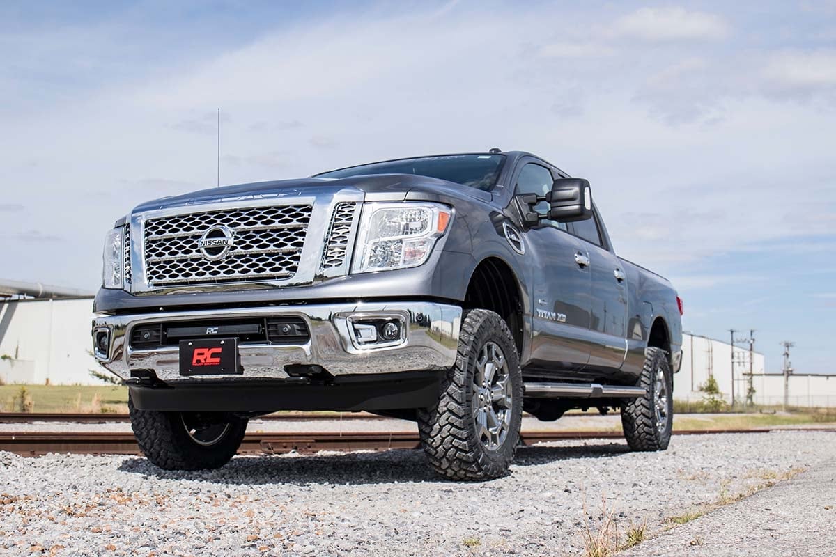 Rough Country 3in For Nissan Bolt-On Lift Kit 16-21 Titan XD 83630 - Image 5