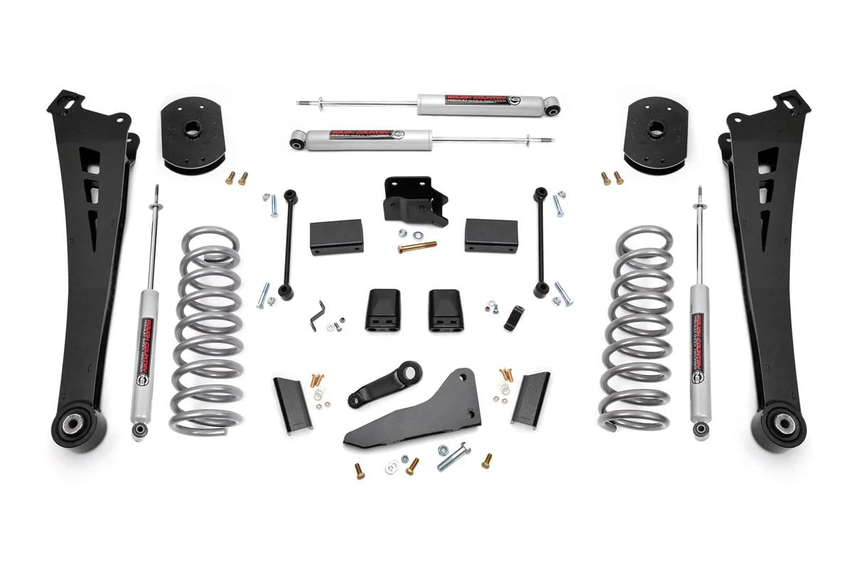 Rough Country 4.5" for Dodge Lift Kit Coil Springs 14-18 Ram Powerwagon 2500 Gas 39830