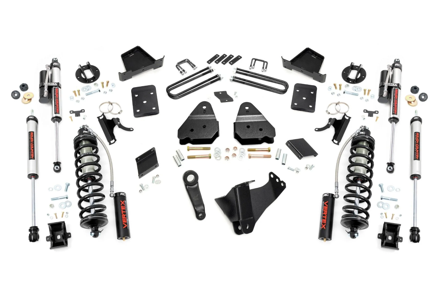Rough Country 4.5" Lift Kit No OVLD Coilover Vertex for Ford Super Duty 11-14 53059