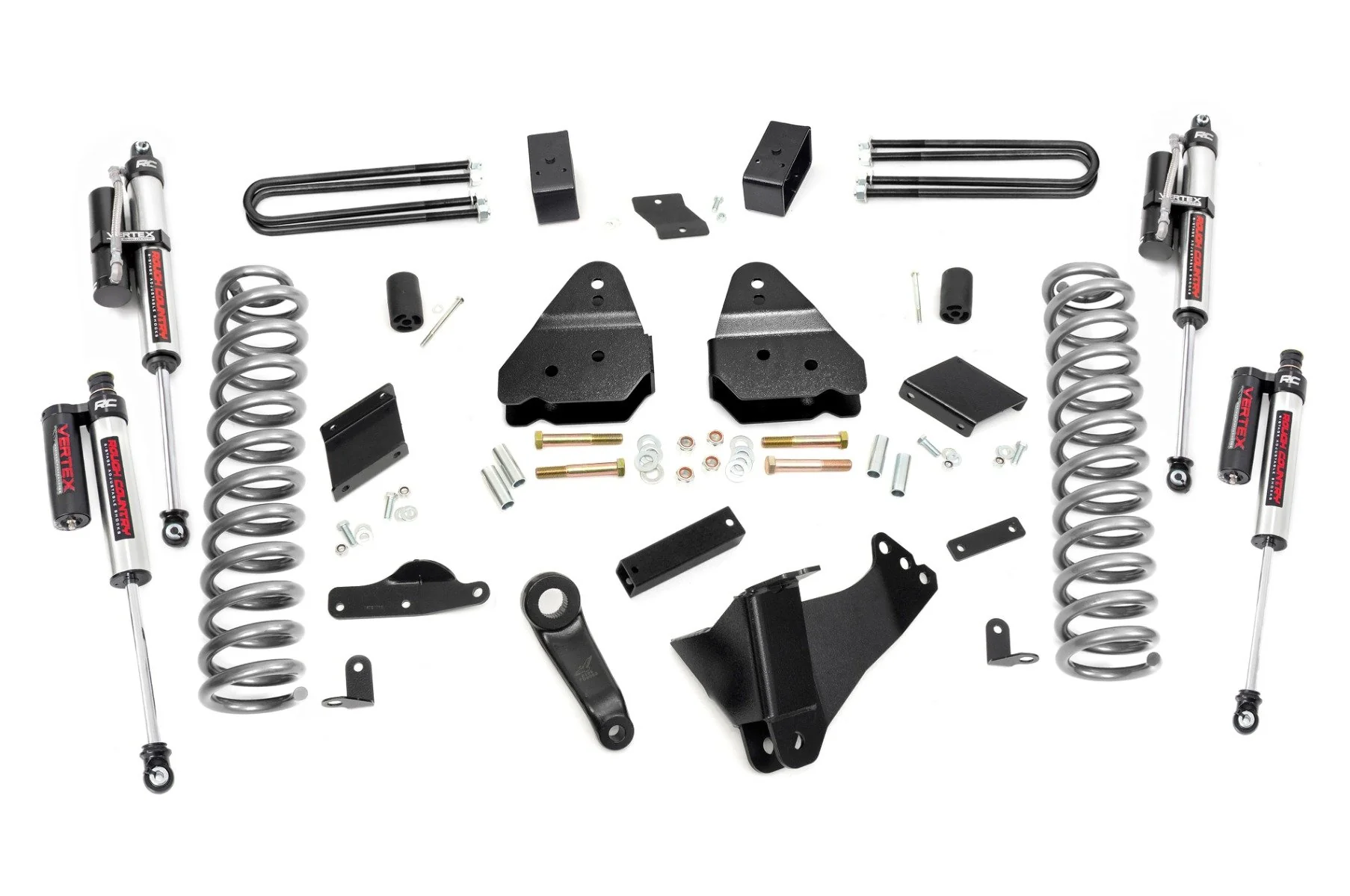 Rough Country 4.5in Lift Kit for Ford Vertex 11-14 F-250 4wd Overloads