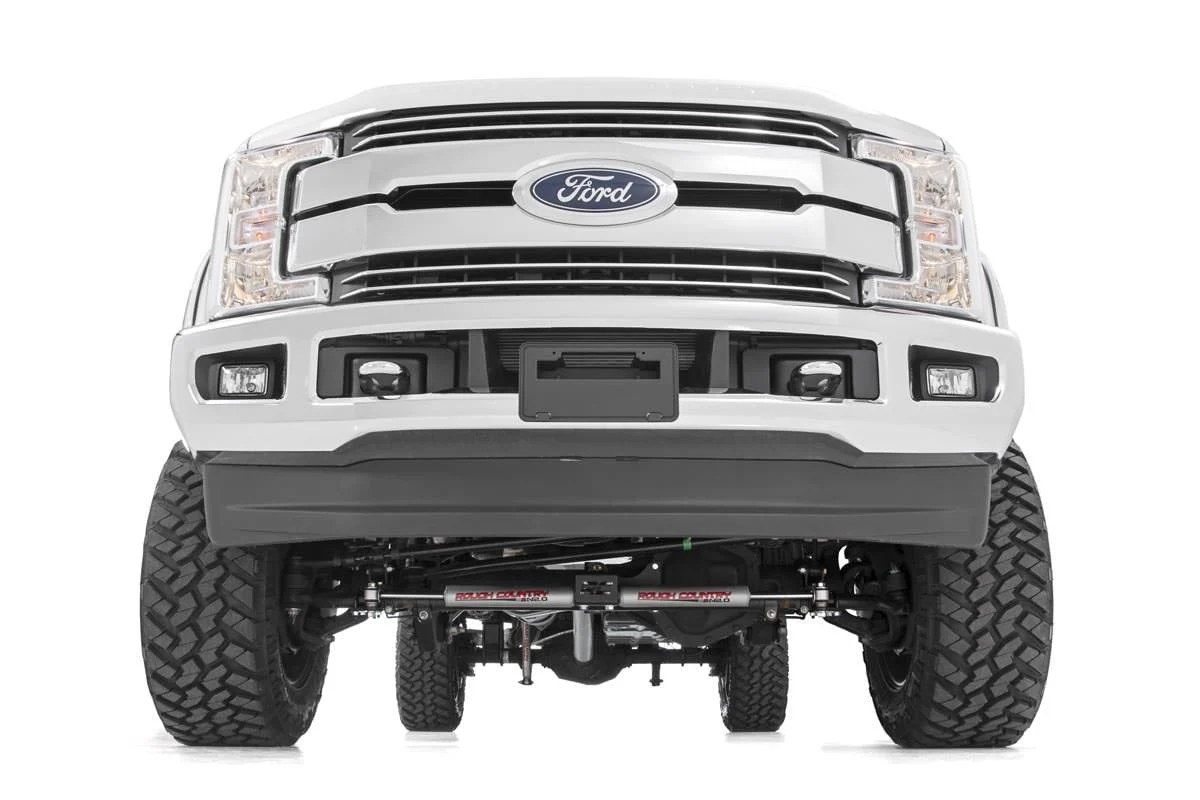 Rough Country 4.5in for Ford Lift Kit w/Front Drive Shaft 17-19 F-250 4wd Diesel 55021 - Image 4