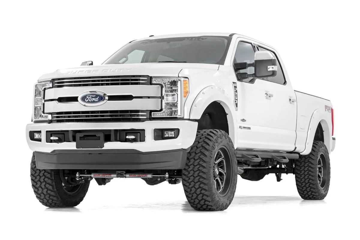 Rough Country 4.5in for Ford Lift Kit w/V2 Shocks 17-19 F-250/350 4wd Diesel 55070 - Image 2