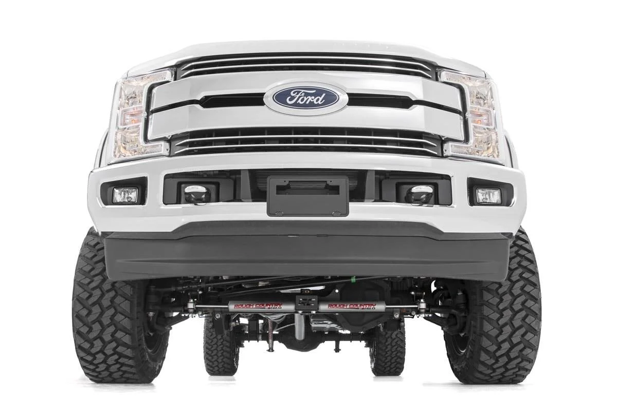 Rough Country 4.5in for Ford Lift Kit w/V2 Shocks 17-19 F-250/350 4wd Diesel 50670 - Image 4