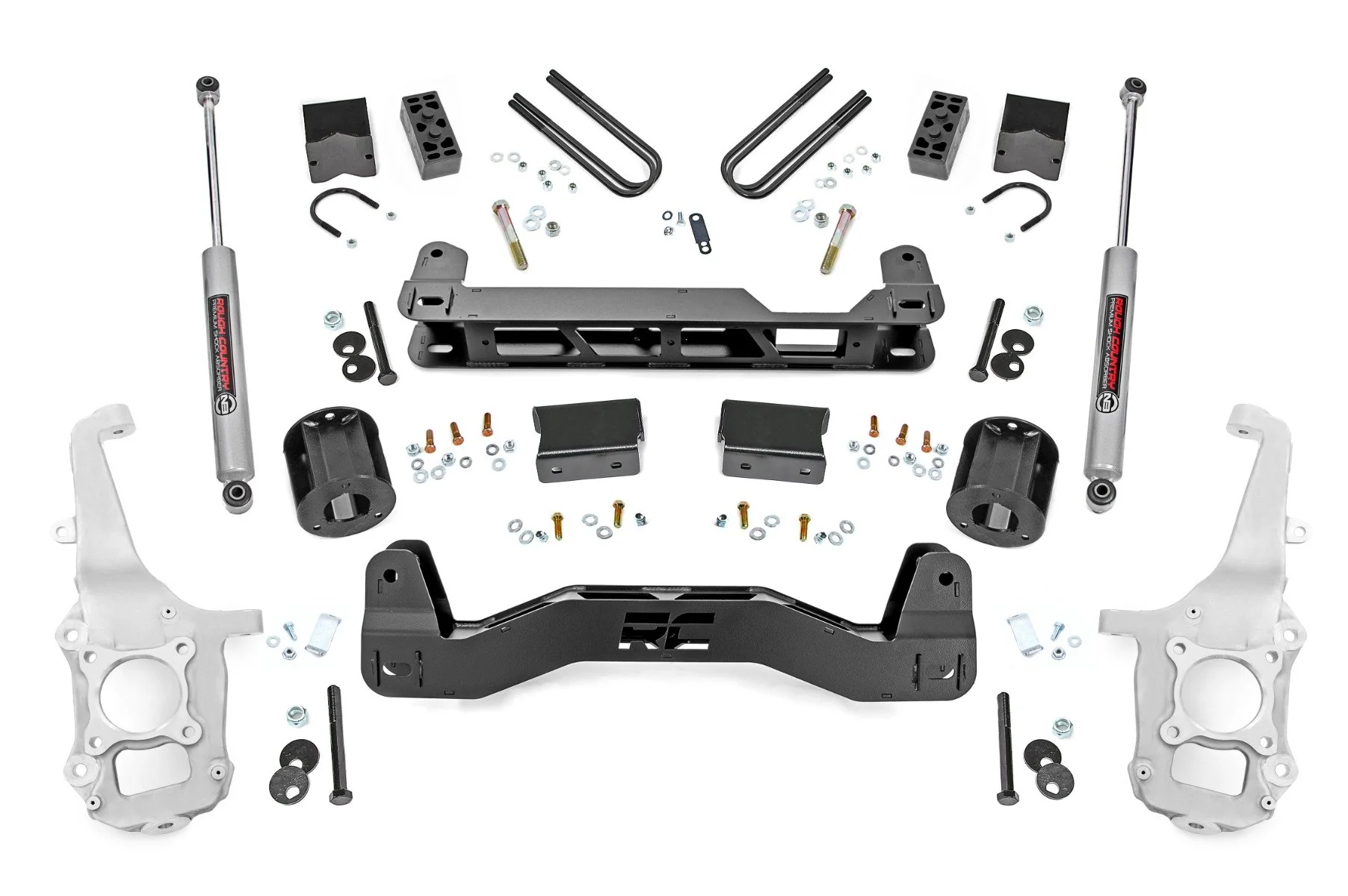 Rough Country 4 Inch Lift Kit For Ford F-150 2WD 2021-2022 40830