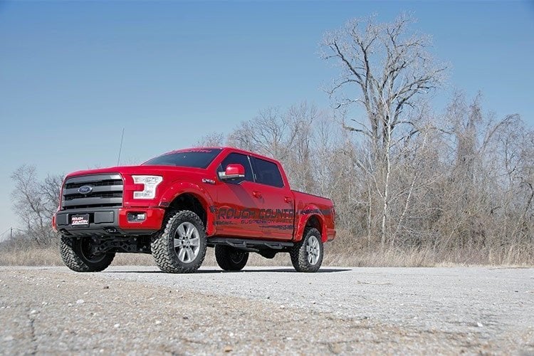 Rough Country 4 Inch Lift Kit for Ford F-150 4wd 2015-2020 M1 Struts/M1 - Image 5