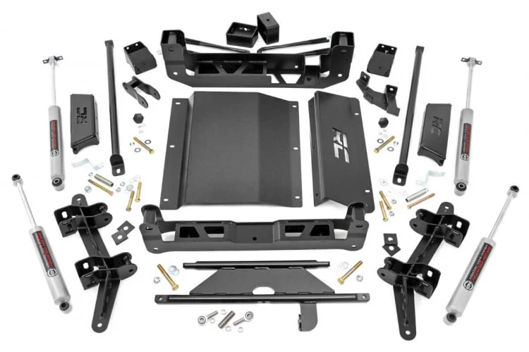 Rough Country 4" Lift Kit Chevy/GMC C1500/K1500 Truck/SUV 4wd 1988-1999 27430 - Image 2