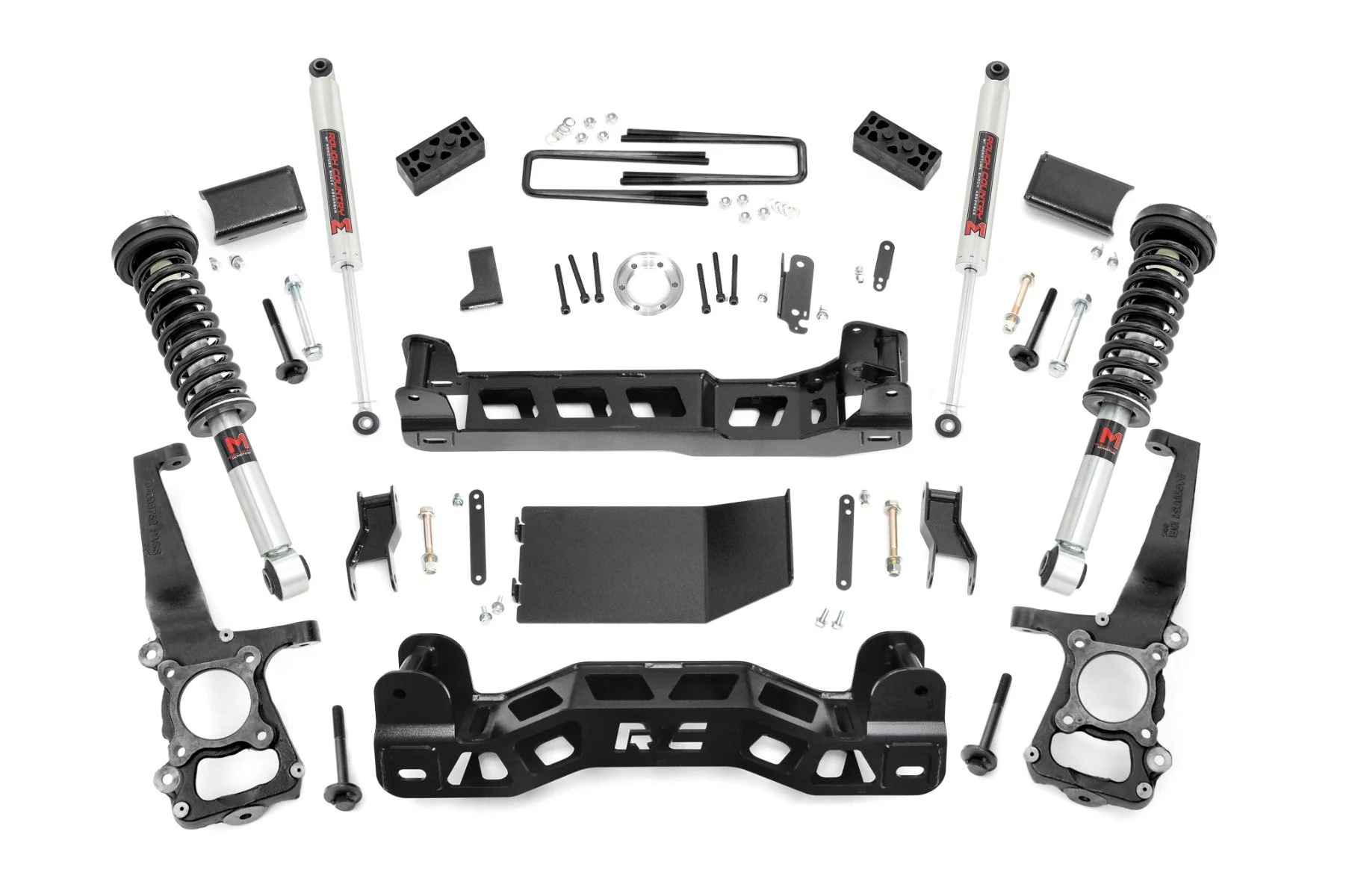 Rough Country 4" Lift Kit | M1 Struts | for Ford F-150 4WD 2014 57441