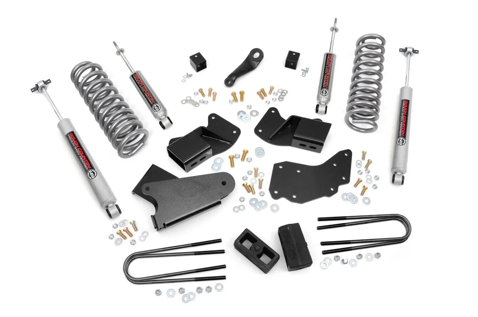 Rough Country 4" Suspension Lift Kit w/N3 Shocks for Ford Ranger 83-97 4wd