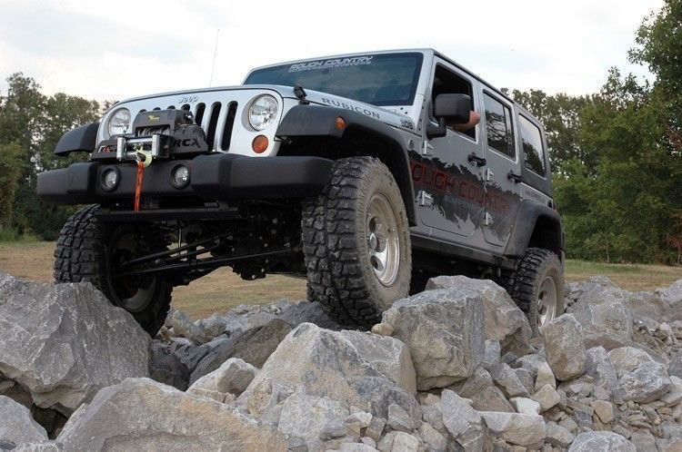 Rough Country 4" X-Series Lift Kit w/ Shocks for Jeep Wrangler JL/JKU 07-18 4dr - Image 2