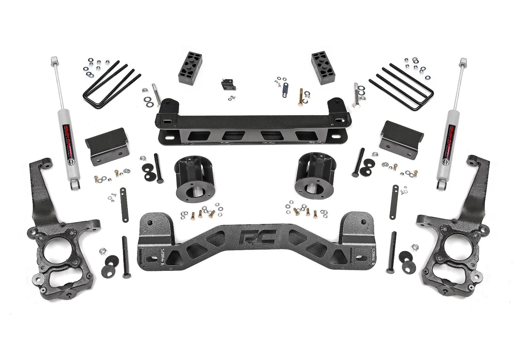 Rough Country 4in for Ford Suspension Lift Kit 15-20 F-150 2WD 55130