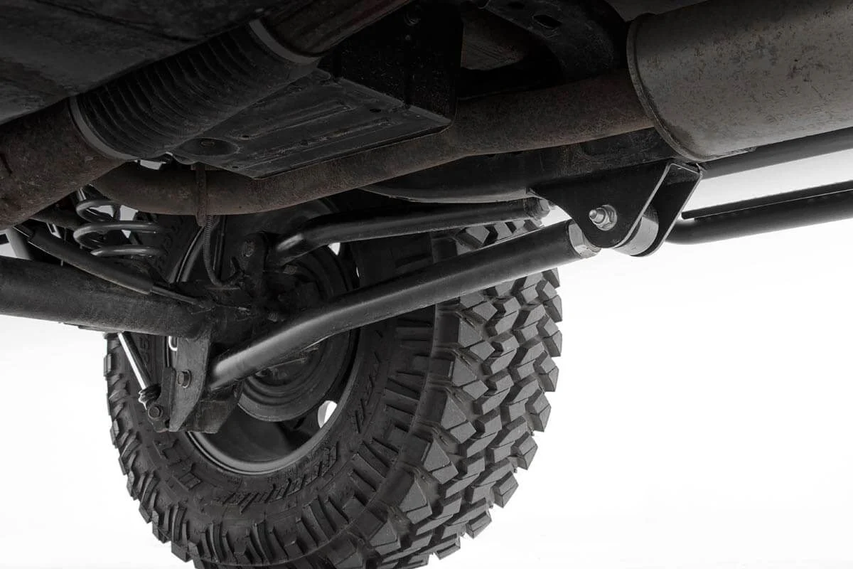 Rough Country 4in Long Arm Suspension Lift Kit for 07-11 Wrangler JK 4-door 78530A - Image 4