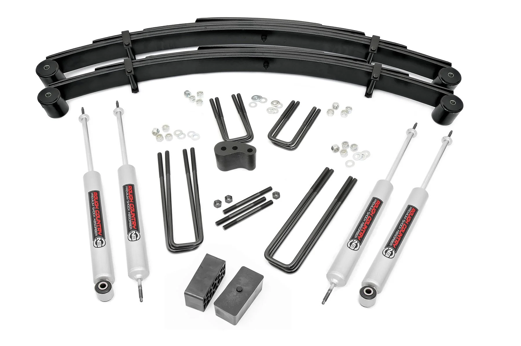 Rough Country 4in Suspension Lift Kit for Ford Lowboy F250 77-79 415.20