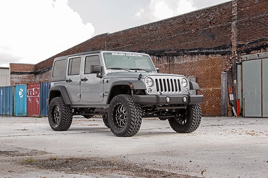 Rough Country 4in Suspension Lift Kit For Jeep 07-18 Wrangler JK Unlimited 68130 - Image 2