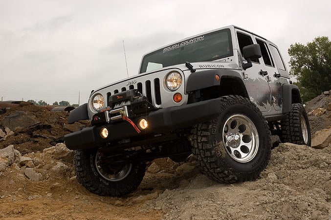 Rough Country 4in Suspension Lift Kit For Jeep 07-18 Wrangler JK Unlimited 68130 - Image 3