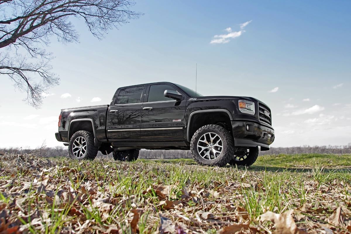 Rough Country 5" GMC Lift Kit 14-18 1500 Denali MagneRide Alum Stamped Steel - Image 3