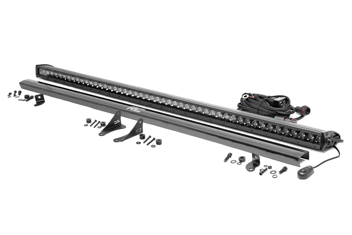 50" LED Hood Kit 18-23Wrangler JL, 20 Gladiator JT BLK-Ser 70057