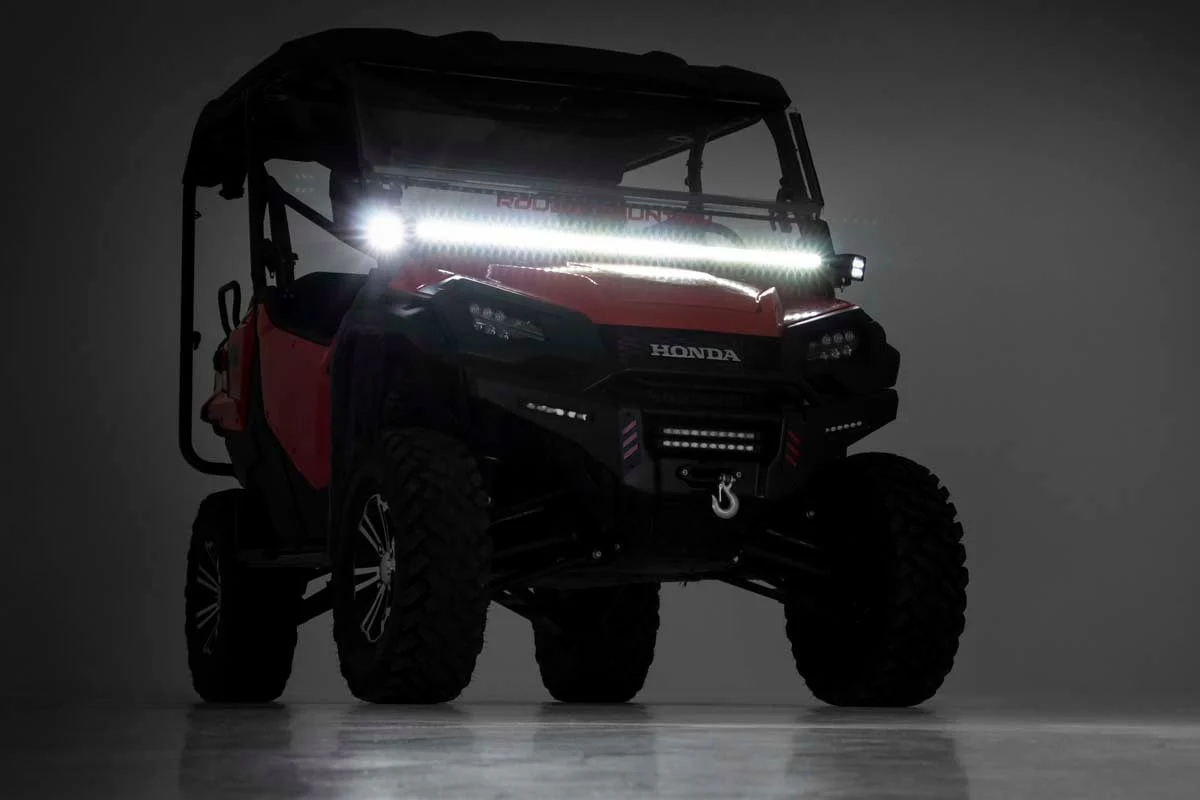 50" Single-Row Lower LED Kit BLK 16-20 Honda Pioneer 92014 - Image 2