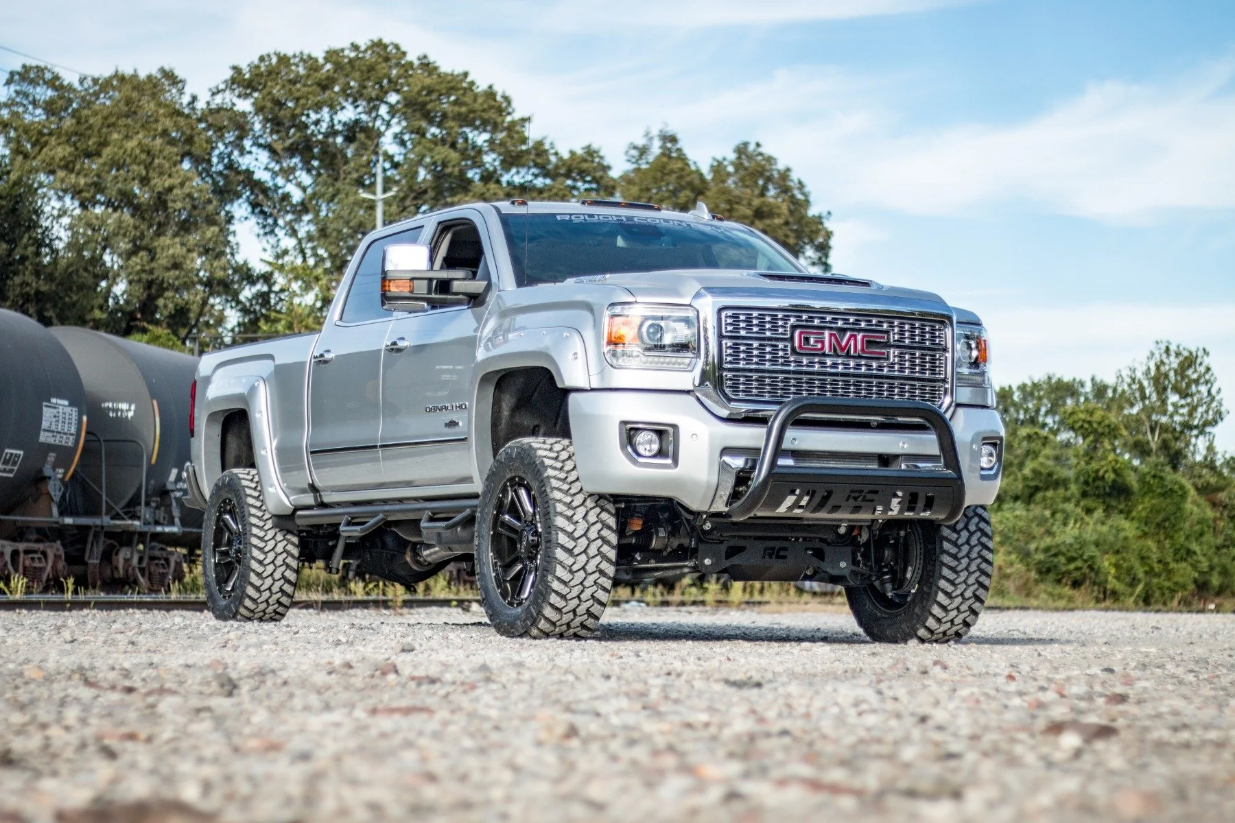 Rough Country 5"GM Torsion Bar Drop Suspension Lift Kit 11-19 2500HD/3500HD 10330 - Image 2