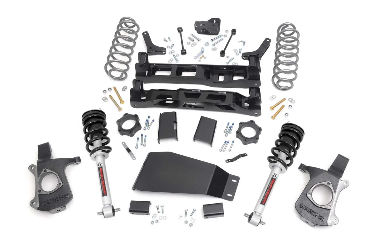 Rough Country 5in GM Lift Kit w/N3 Struts 07-13 Tahoe/Yukon/Suburban/Yukon XL 28101