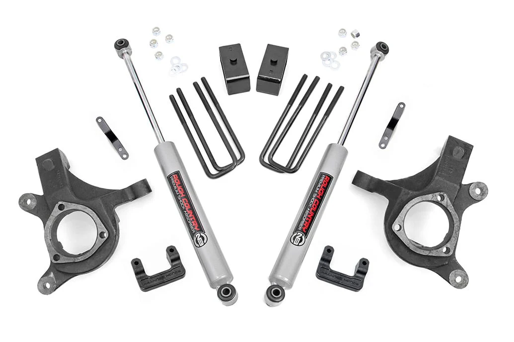 Rough Country 5in GM Suspension Lift Kit 07-13 1500 PU 2WD 10830