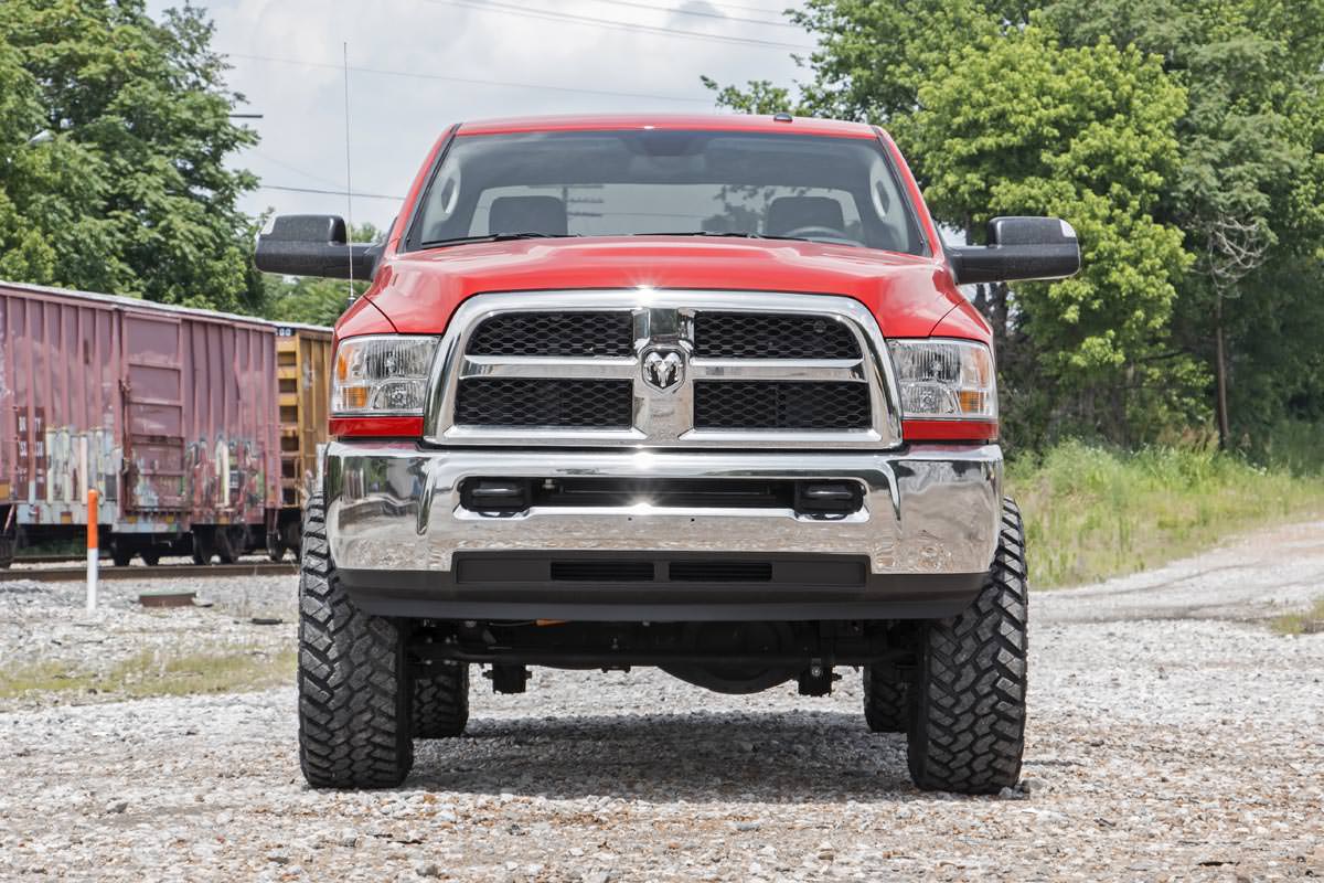 Rough Country 5in Lift Kit Coil Spacers Radius Drops 13-15 for RAM 3500 4wd 35620 - Image 3