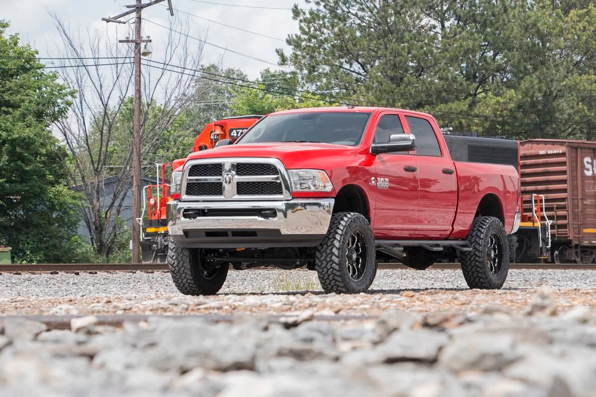 Rough Country 5in Lift Kit Coil Spacers Radius Drops 14-18 for RAM 2500 4wd 35720 - Image 3