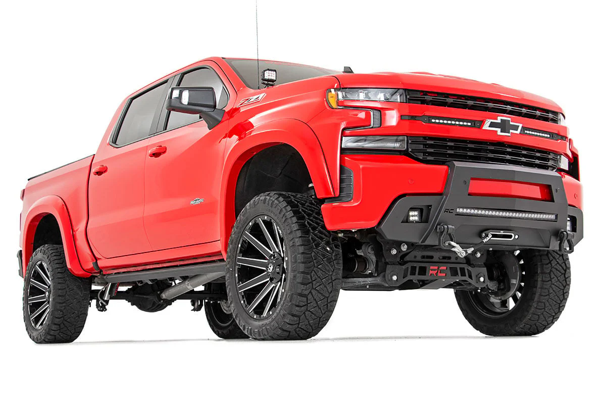 Rough Country 6 In Lift Mono Leaf Rear M1 Struts/M1 Chevy Silverado 1500 22-25 - Image 6
