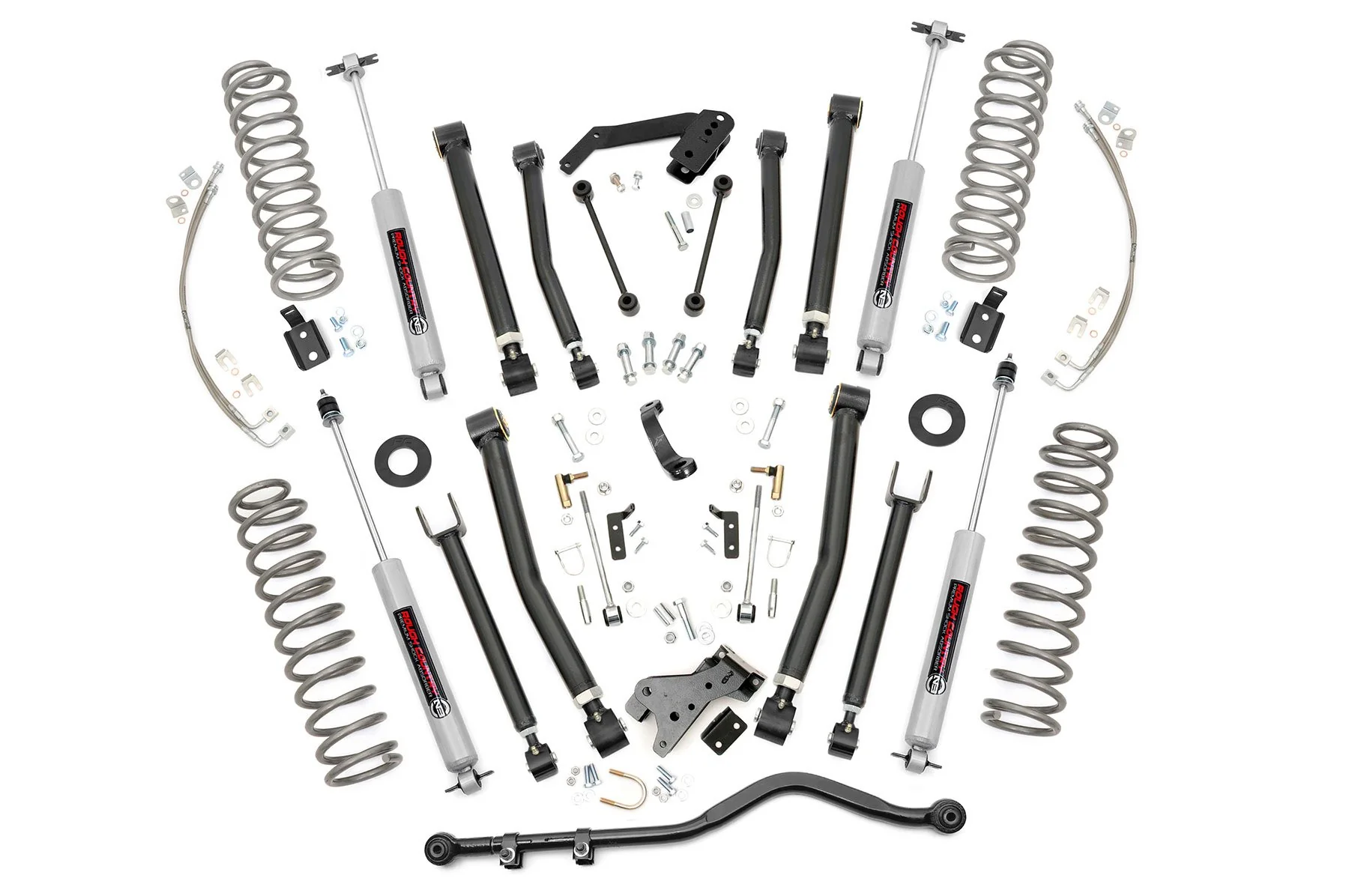 Rough Country 6 Inch Lift Kit X-Series for Jeep Wrangler JK (2007-2018) 68322
