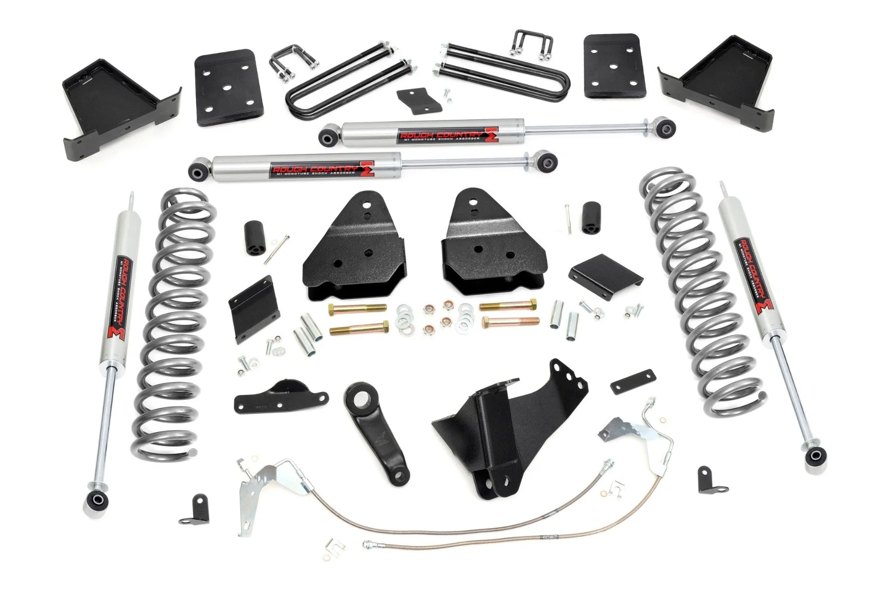 Rough Country 6" Lift Kit Diesel No OVLD M1 For Ford Super Duty 11-14 53140