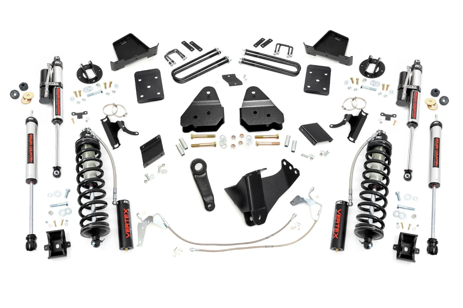 Rough Country 6" Lift Kit Diesel OVLD C/O Vertex for Ford Super Duty 15-16