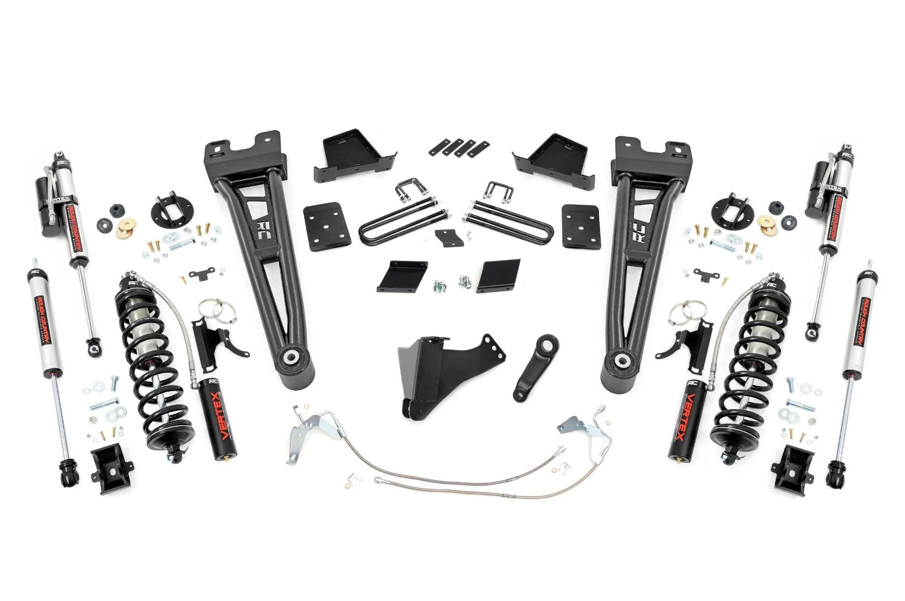 Rough Country 6" Lift Kit Diesel Radius Arm C/O Vertex for Ford Super Duty 15-16