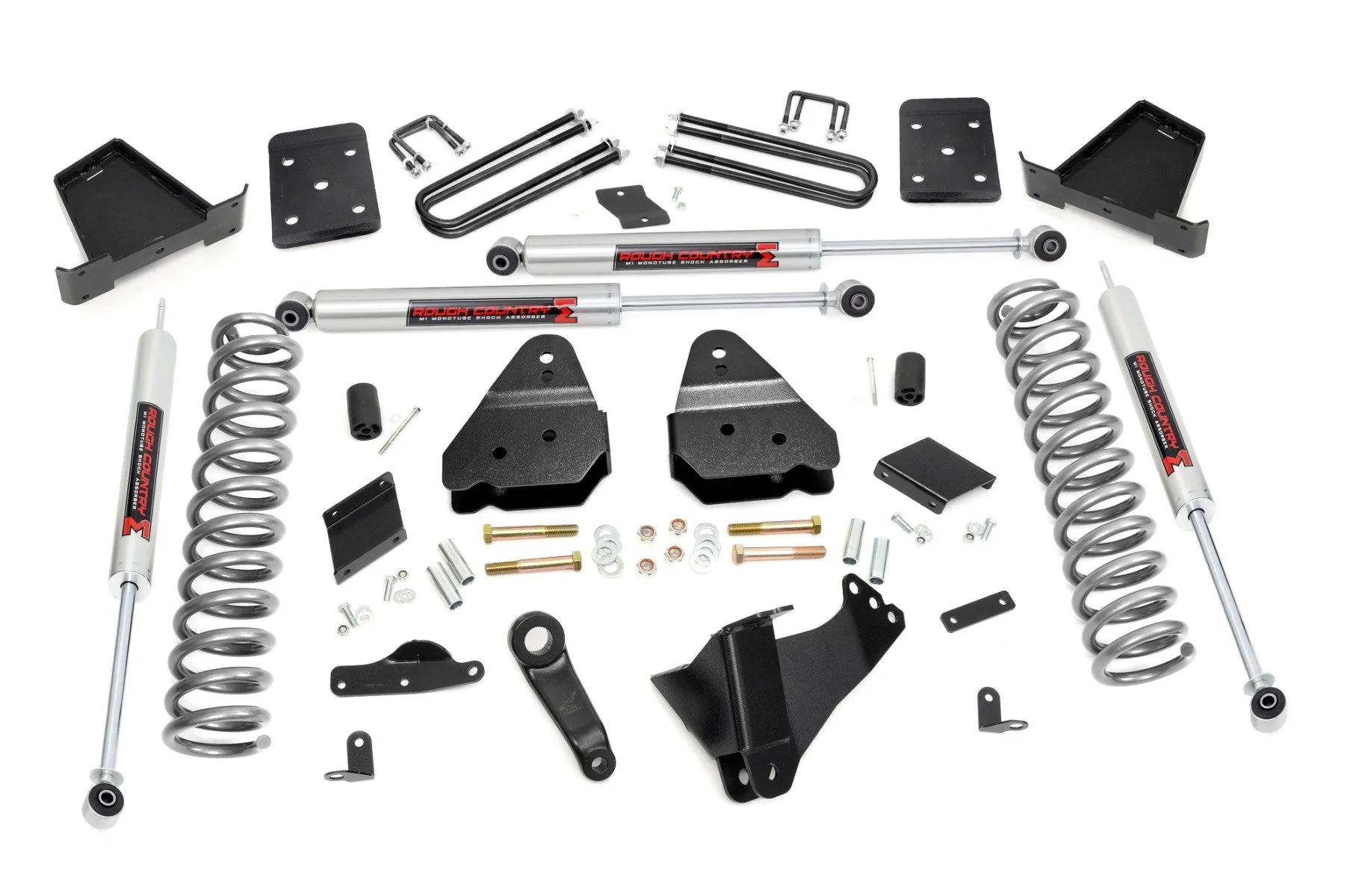 Rough Country 6" Lift Kit Gas No OVLD M1 For Ford Super Duty 4wd 15-16