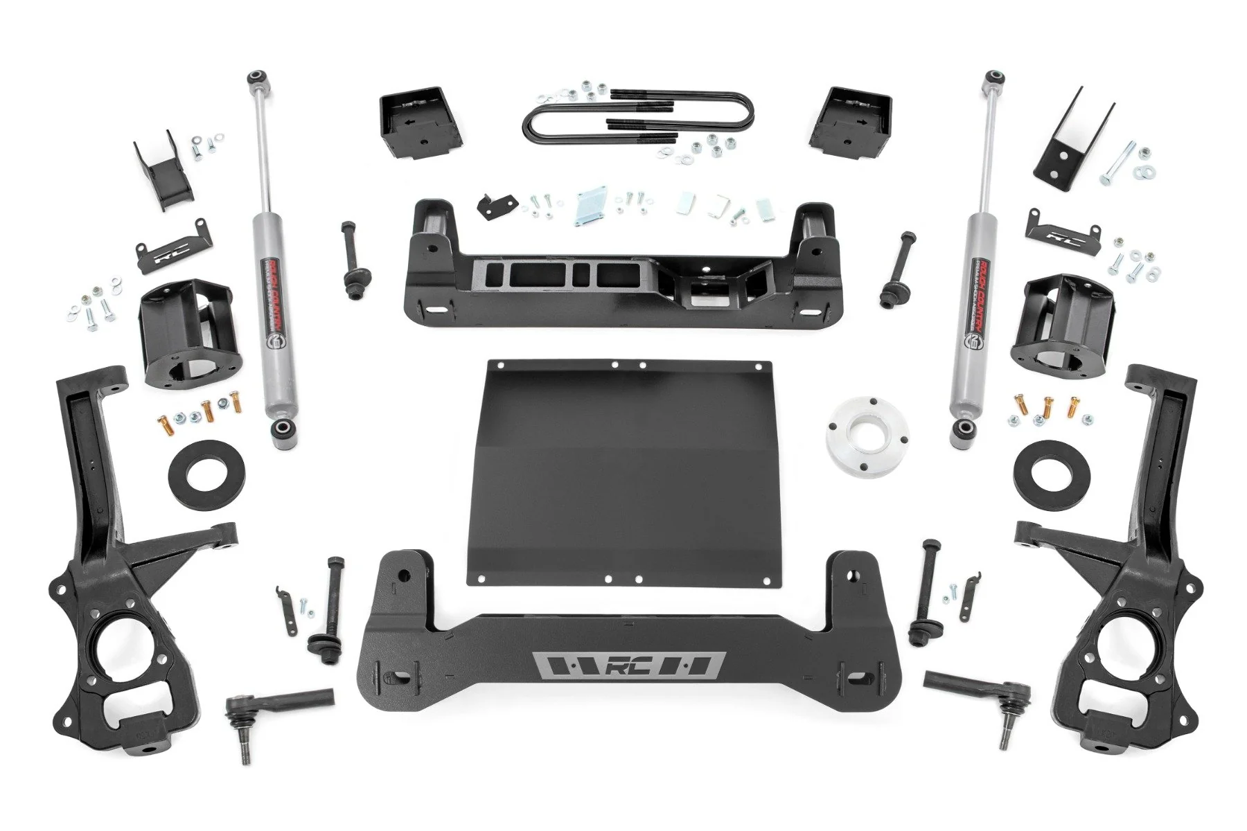 Rough Country 6" Lift Kit | Mono Leaf Rear | Diesel | GMC Sierra 1500 2WD (2025-2026)