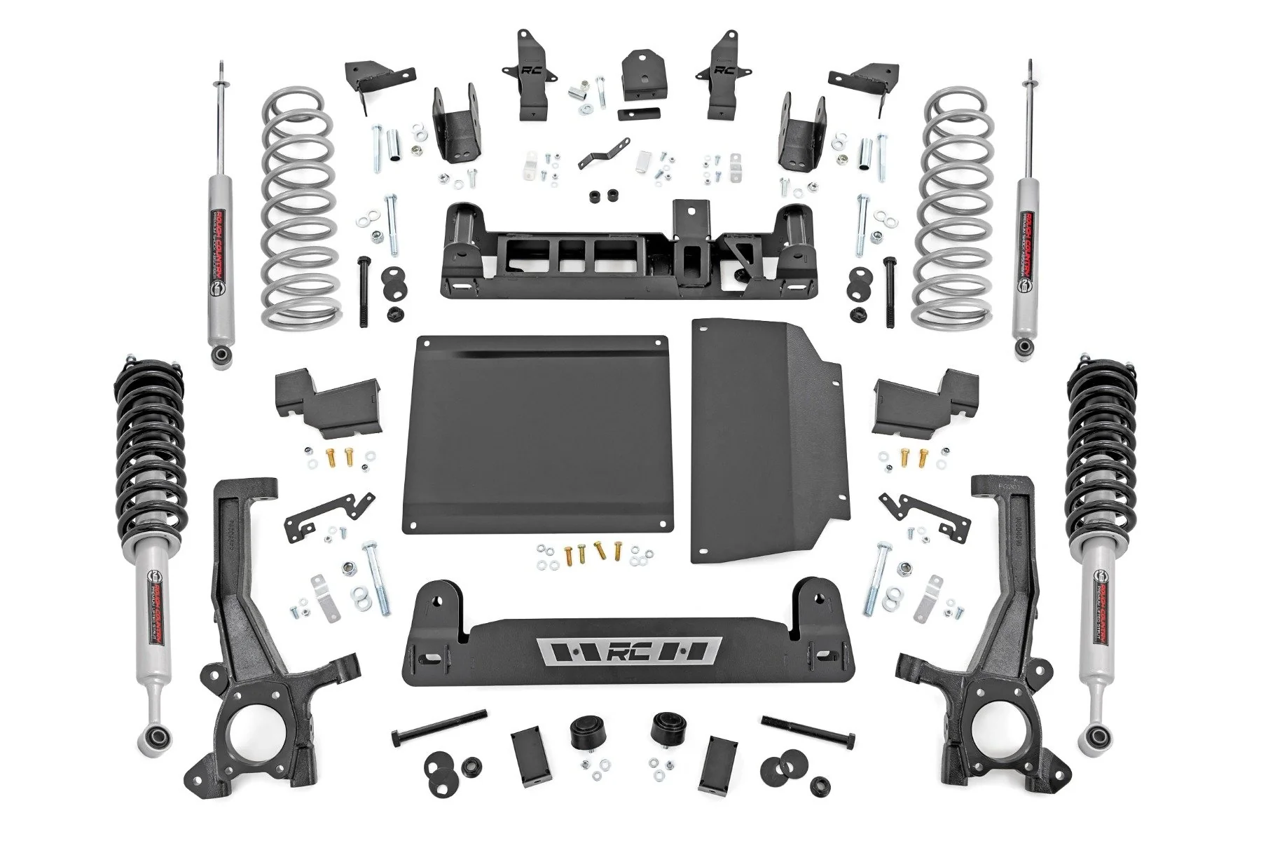 Rough Country 6" Lift Kit N3 Strut Rear Coil for Toyota Tundra 4wd 22-26 71231_A