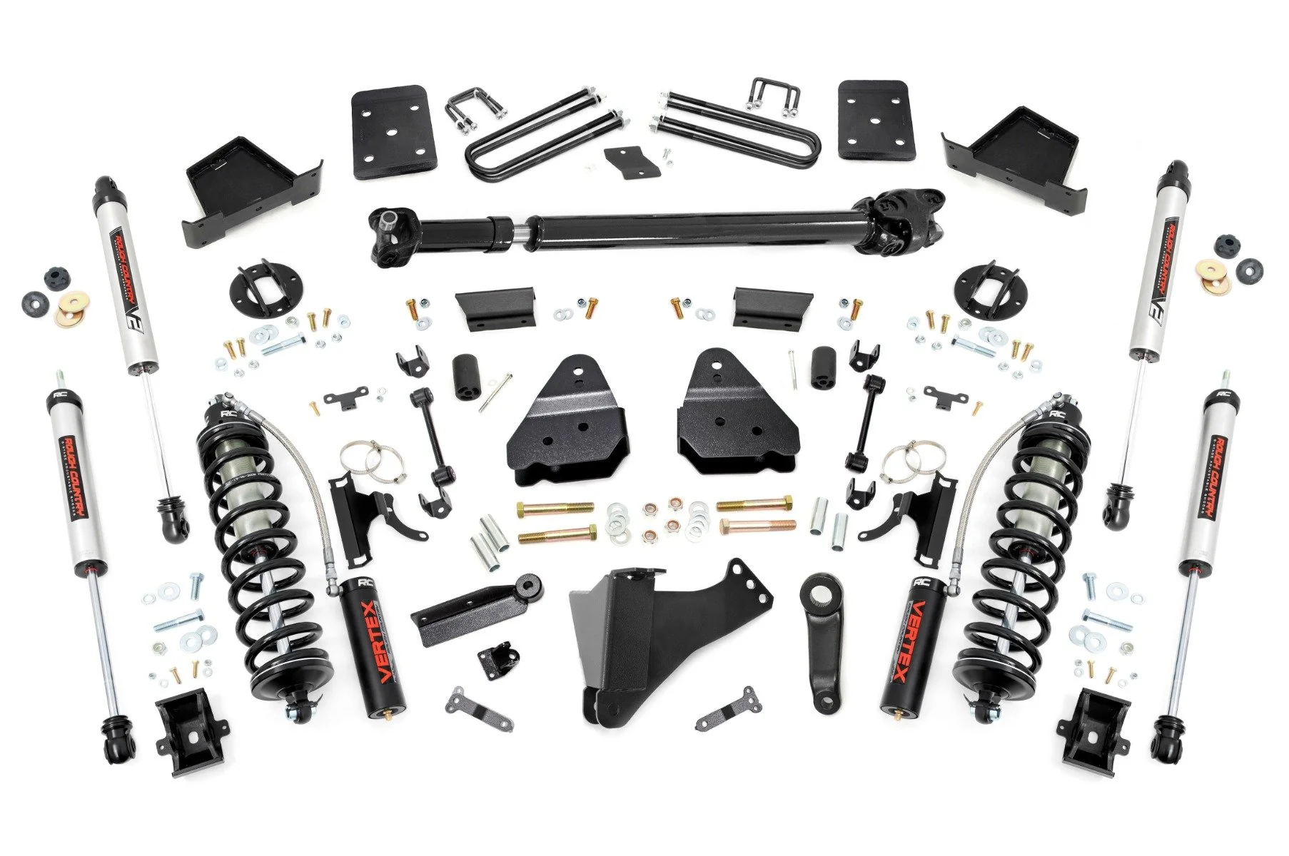Rough Country 6" Lift Kit For Ford SuperDuty 17-22 No OVLDS D/S C/O V2 51358