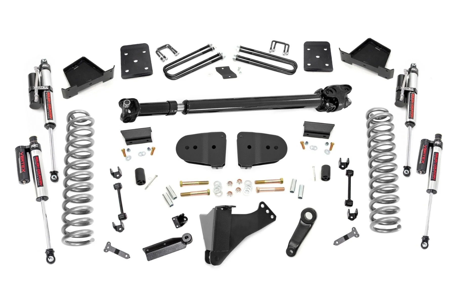 Rough Country 6" Lift Kit No OVLDS D/S Vertex for Ford F250/F350 2023