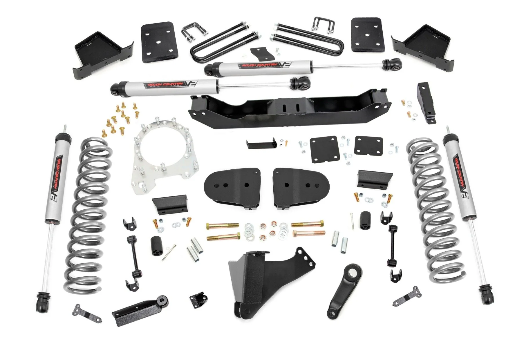 Rough Country 6" Lift Kit OVLDS V2 for Ford F250/F350 23-25 Super Duty
