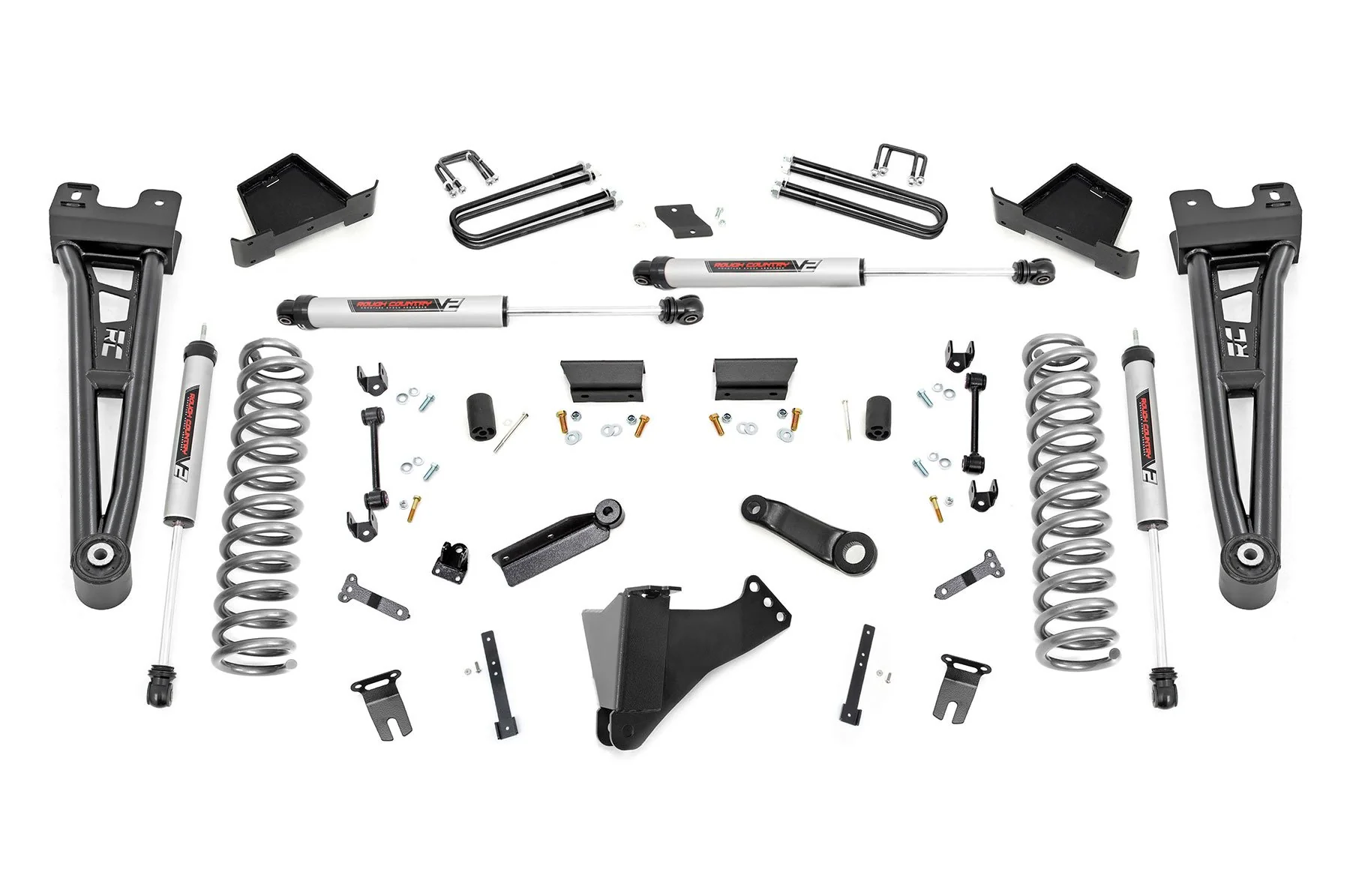Rough Country 6" Lift Kit for Ford F250/F350 4wd 23-25 Radius Arm V2
