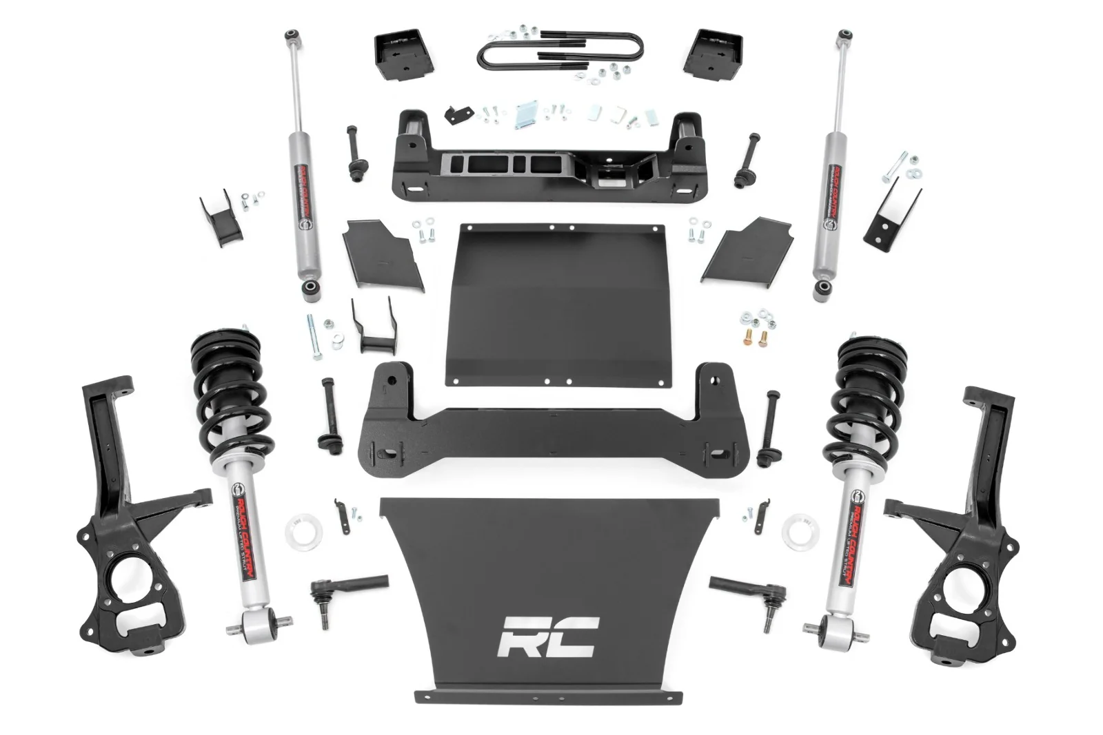 Rough Country 6" Lift | Mono Leaf Rear | N3 Struts | Chevy Silverado 1500 2025 21631A