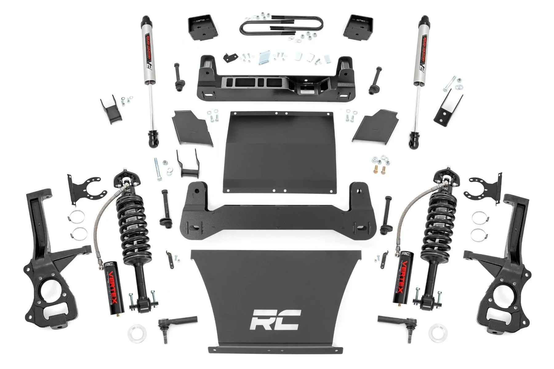 Rough Country 6" Lift Mono Leaf Rear Vertex/V2 Chevy Silverado 1500 2025