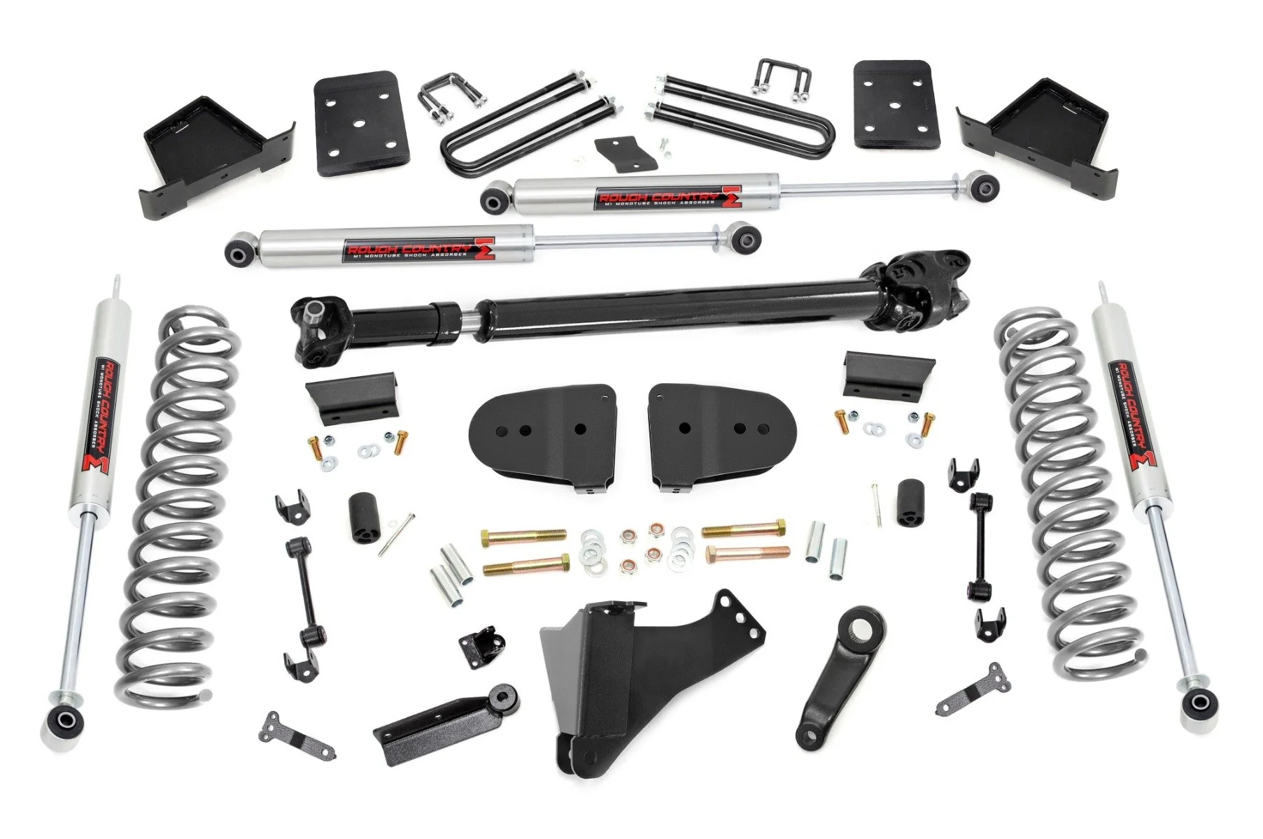 Rough Country 6" Lift No OVLDS D/S M1 for Ford F250/F350 23-25 Super Duty 43941