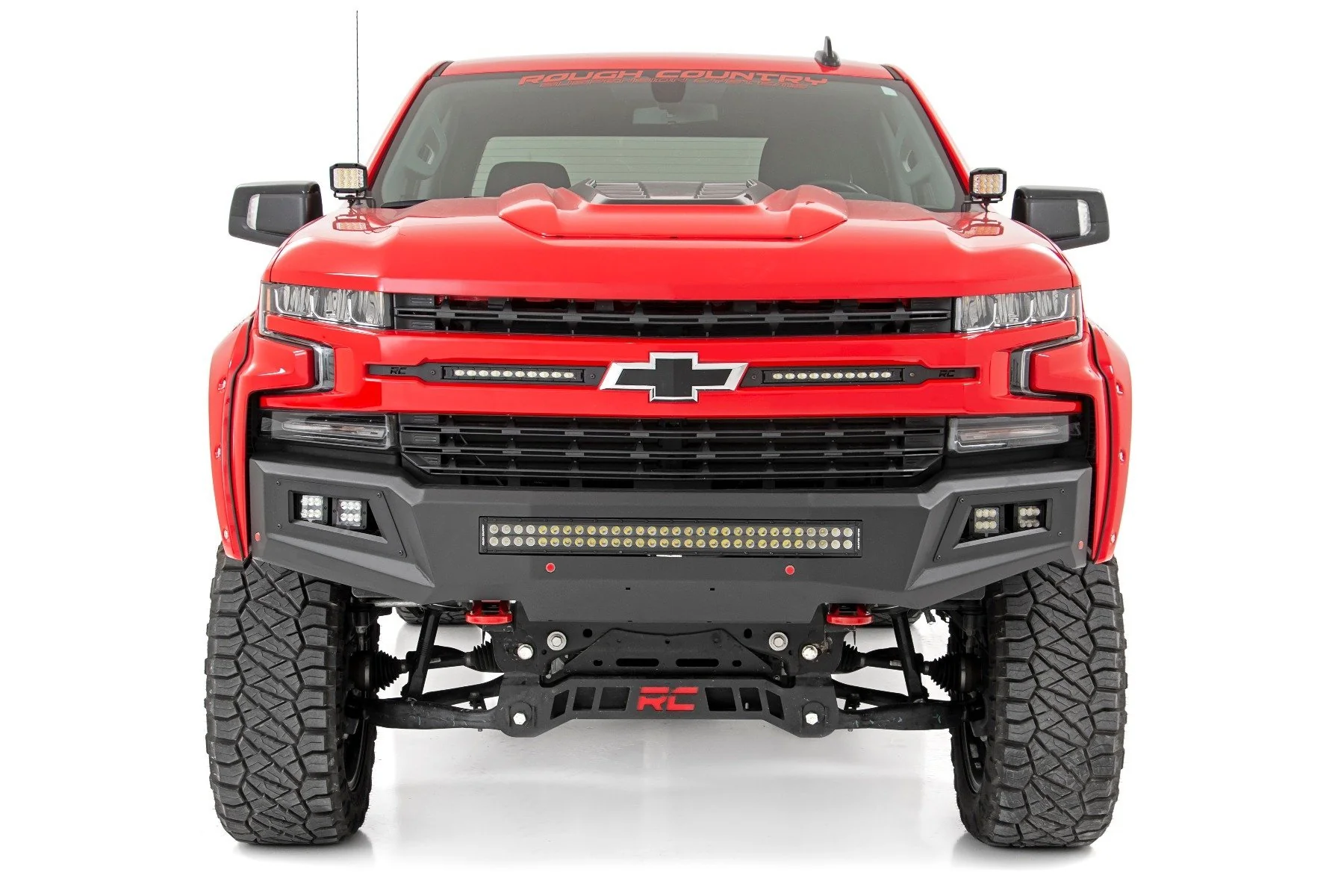 Rough Country 6" Suspension Lift Kit Coilovers/V2 Shocks 19-24 Chevy 1500 4wd/2wd - Image 5