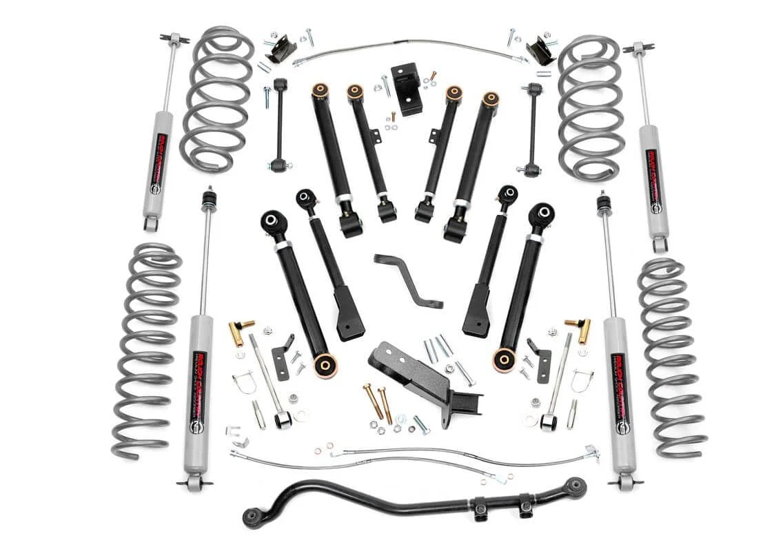 Rough Country 6" X-Series Suspension Lift Kit For 97-06 Jeep Wrangler TJ 66220